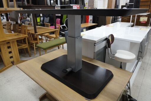 NITORI/ニトリ ダイニング昇降テーブル DBR COLLABO120DT【ユーズドユーズ名古屋天白店】J543