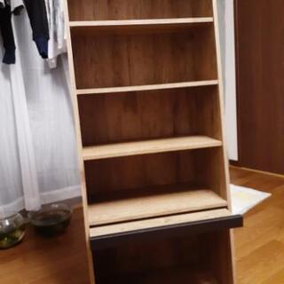 福岡市中央区平尾　引き取りのみ新品組み立て済み　アイリスオーヤマ　本棚の画像