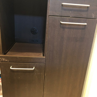 【お取引中です】カップボード 炊飯器収納可 無償でお譲りします