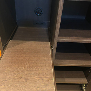 【お取引中です】カップボード 炊飯器収納可 無償でお譲りしますの画像