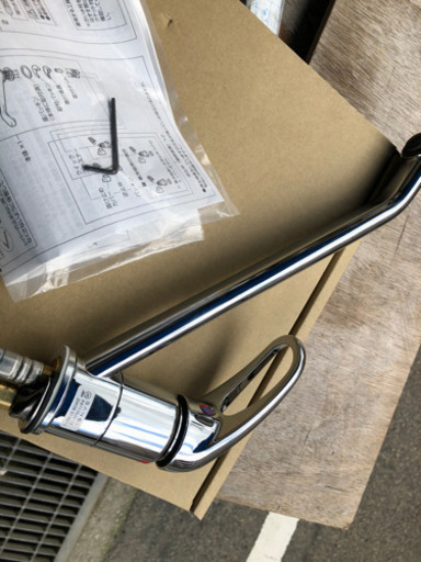 キッチン混合水栓　未使用品