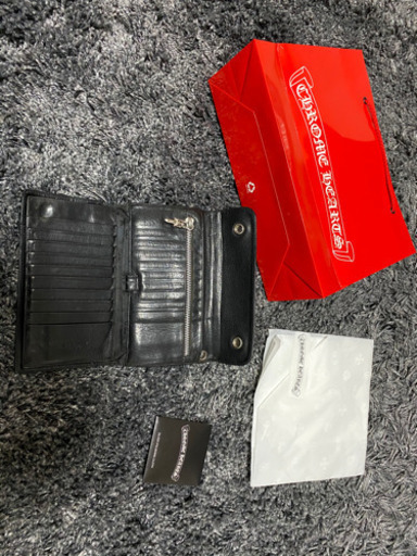 値下げ！クロムハーツ　WAVE長財布