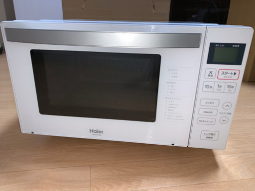 Haier製電子レンジ　JM-FH18G  1年使用！