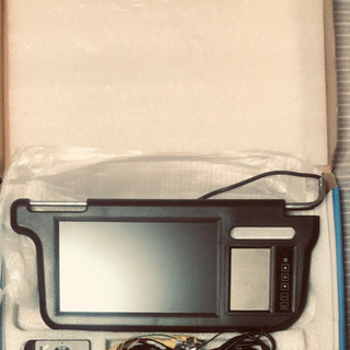 9インチサンバイザーモニター 左右2個セット　（新古品） 9-i...