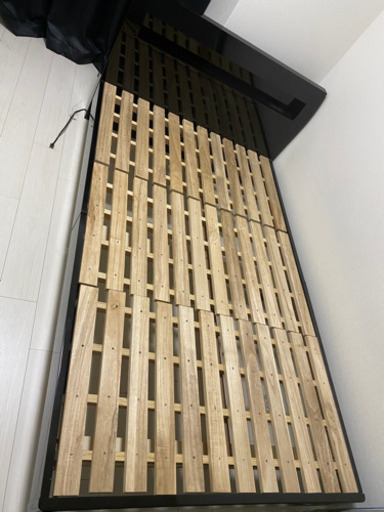 セミダブル　ベッドフレーム　解体済み