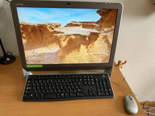 VAIO デスクトップ(一体型)パソコン　Windows10初期化済