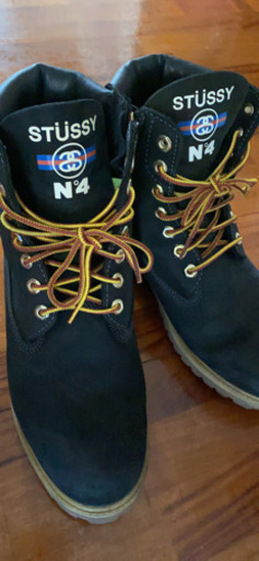 ティンバーランド　Stussyコラボブーツ