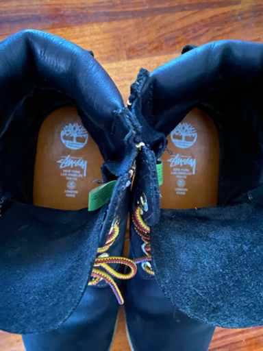 ティンバーランド　Stussyコラボブーツ