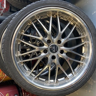 VOLTEC HYPRER MS 19インチ 8.5j LEXUS IS にて使用