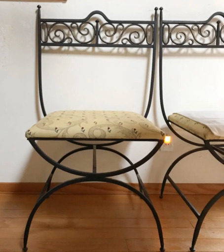 アイアン　アンティークチェア