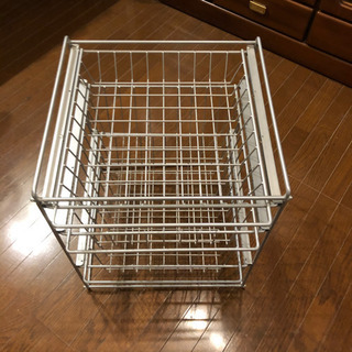 無印良品 ステンレスユニットラック　引き出し式　コンパクトの画像