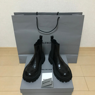 BALENCIAGA　Tractor ブーツ　スムース レザー　サイズ41