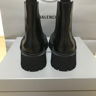 BALENCIAGA　Tractor ブーツ　スムース レザー　サイズ41