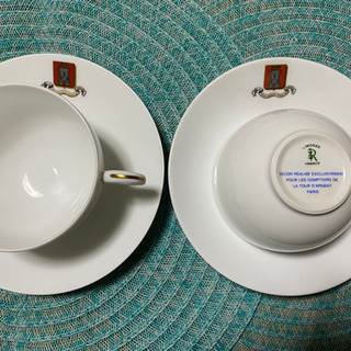 Limoges リモージュ　 カップとソーサーのセットの画像
