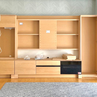 ＊受付終了＊【大型テレビボード】壁掛けテレビ対応/TVボード/Meuble Meuble（モーブル） 【 Meuble ( モーブル ) 公式 】 大川家具 壁掛け