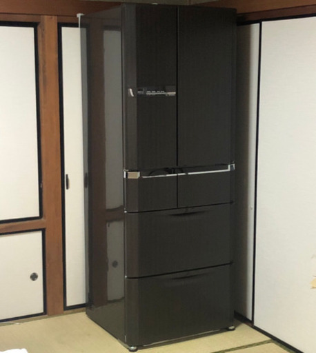 格安！◇ノンフロン冷凍冷蔵庫 2011年製 520L 観音開き 6ドア MR-E52S-F