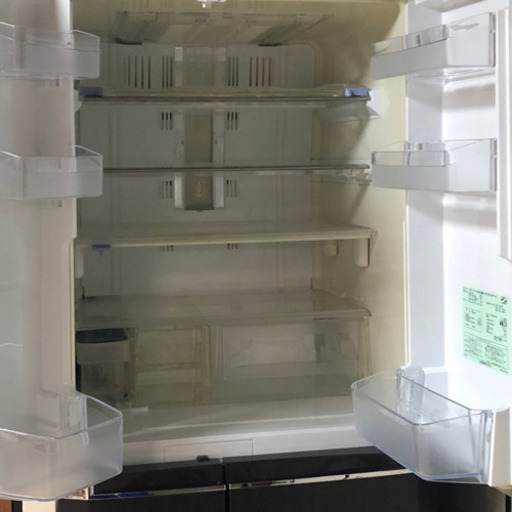 格安！◇ノンフロン冷凍冷蔵庫 2011年製 520L 観音開き 6ドア MR-E52S-F