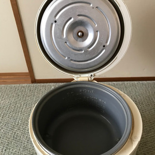 レトロ調マイコン電気炊飯ジャー5.5合　差し上げますの画像