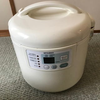 レトロ調マイコン電気炊飯ジャー5.5合　差し上げます