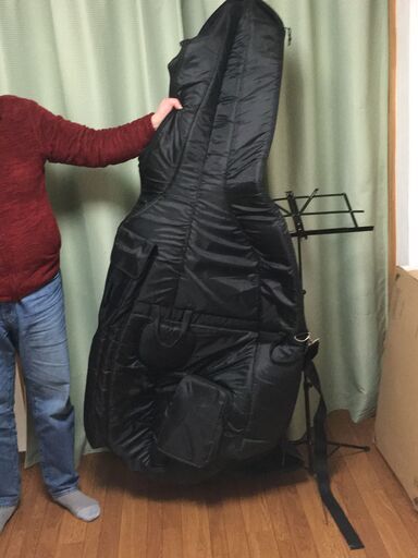 ☆現在交渉中です☆　グリガのコントラバス売ります (さらに値下げしました。また、近隣であればお届けもも可能です)