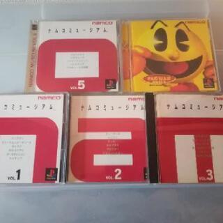 ★プレステ用 ナムコミュージアム VOL.1.2.3.5.パック...