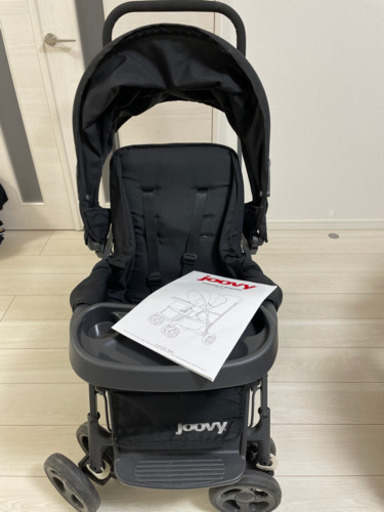 JOOVY 二人乗りベビーカー(取説あります)