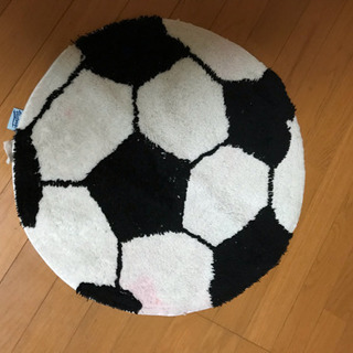 お値下げ♪サッカーボール アクセントマット