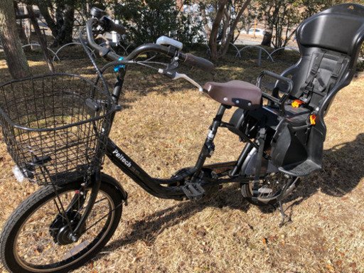 【新品】電動自転車：チャイルドシート付き