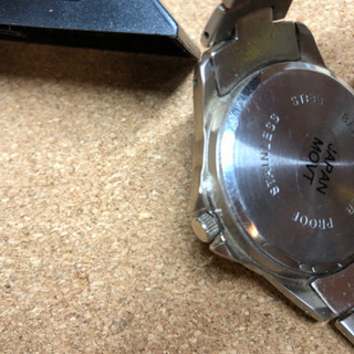 未使用　vitaroso メンズ腕時計　バンド調節致します　電池新品の画像