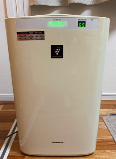 【取引完了】プラズマクラスター　加湿空気清浄機　kc-z40-w