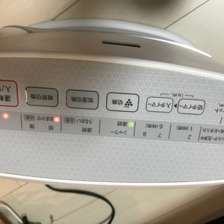 シャープ　セラミックファンヒーター　プラズマクラスター搭載　加湿機能付の画像