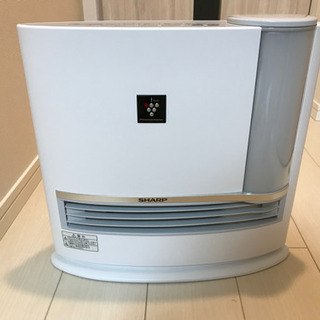 シャープ　セラミックファンヒーター　プラズマクラスター搭載　加湿機能付