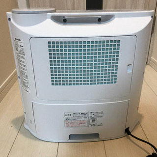 シャープ　セラミックファンヒーター　プラズマクラスター搭載　加湿機能付の画像