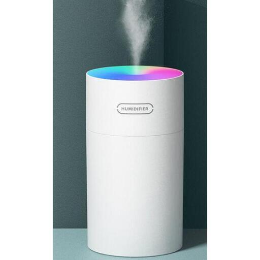 新品未使用/加湿器 LEDライト USB家庭/ 車載 /オフィス超静音