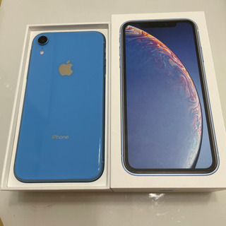 iPhone XR  Blue  【値下げしました】