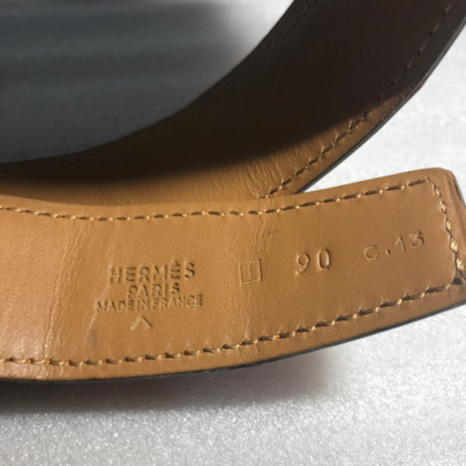 エルメス　HERMES クロコベルト　ポロサス