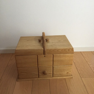 裁縫箱　取り引き中