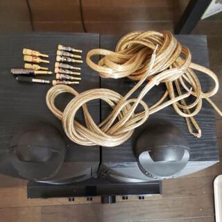 wharfedaleスピーカーと山水ａｕ−ａ６０７セットの画像