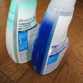 ガラスマジックリンとマイペットの画像