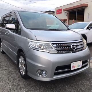 平成２２年式　日産　セレナ　ハイウェイスター　Ｖセレクション 車検２年付き　４４万円 令和３年度の自動車税込みの画像