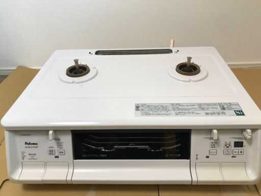 ガスコンロ　PALOME EVERY CHEF IC-365WHA-L【中古】