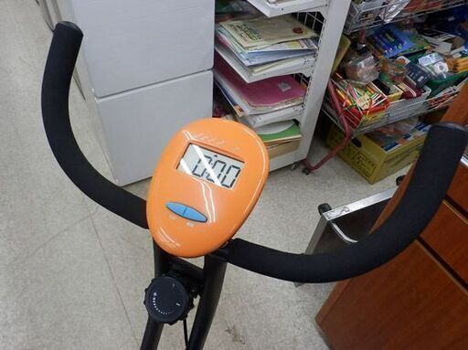 クロスバイク 折りたたみ コンパクト 乾電池式 エアロバイク 運動 筋トレ トレーニング 室内 札幌市西区