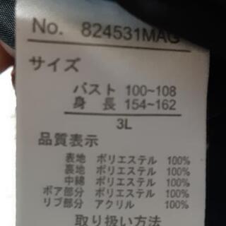 レディース大きいサイズジャンパーの画像