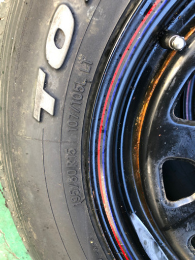 値下げ⭐️⭐️195/80 R15 107／105L LT  ４本セット