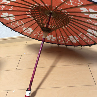 和傘 子供用 七五三 和装の画像