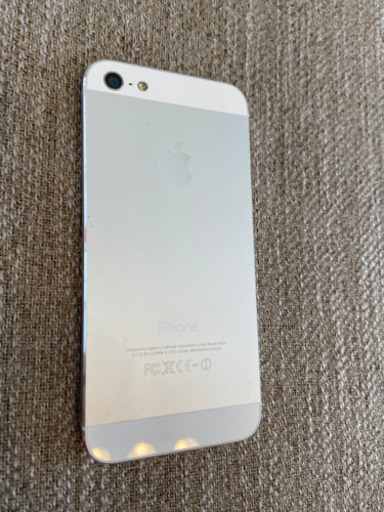 iphone5S 16GB シルバー　au  美品