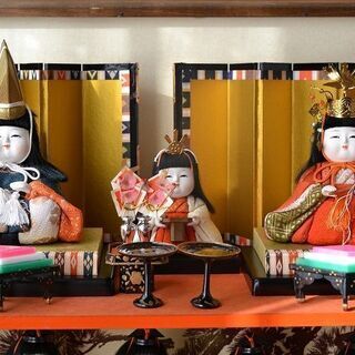 ケース入り雛人形無料での画像