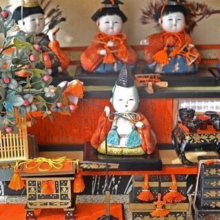 ケース入り雛人形無料での画像