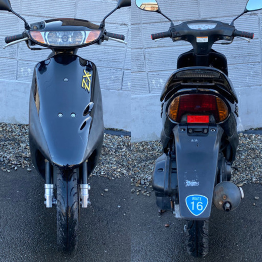 ☆AF35ディオZX☆バッテリー・シートなど新品^_^キャブオーバーホールで絶好調！！50cc原付スポーツスクーター☆