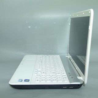 送料無料 HDD500GB 1台限定ノートパソコン 中古良品 15.6型 NEC LS150FS6W Pentium 4GB DVDマルチ 無線 Windows10 LibreOffice ホワイト